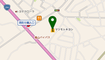 ドラッグストア マツモトキヨシ 嵐山店の地図画像