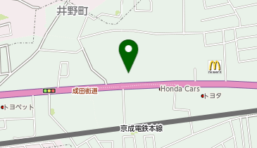 ドラッグストア マツモトキヨシ 佐倉井野店の地図画像