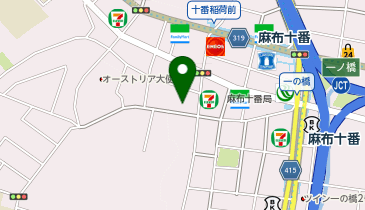 マツモトキヨシ 麻布十番店の地図画像