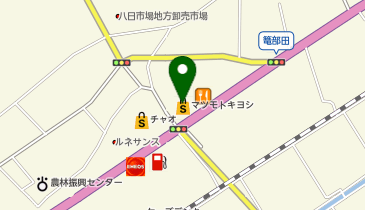 ドラッグストア マツモトキヨシ 八日市場店の地図画像