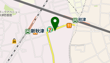 マツモトキヨシ 秋津駅前通店の地図画像