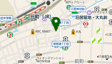 マツモトキヨシ 神戸元町店の地図画像