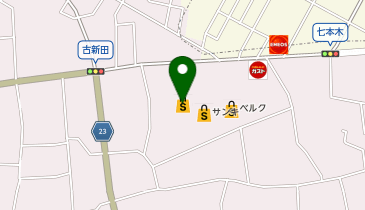 ドラッグストア マツモトキヨシ 上里七本木店の地図画像