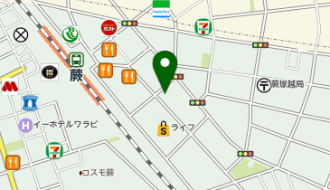 マツモトキヨシ 蕨店の地図画像