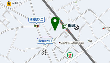 ドラッグストア マツモトキヨシ 梅郷駅前店の地図画像