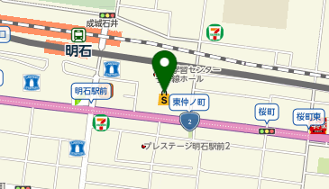 マツモトキヨシ アスピア明石店の地図画像