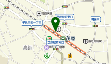 マツモトキヨシ アルカード茂原店の地図画像