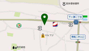 ドラッグストア マツモトキヨシ 青梅千ケ瀬店の地図画像