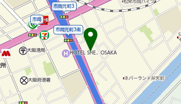 マツモトキヨシ 南市岡店の地図画像