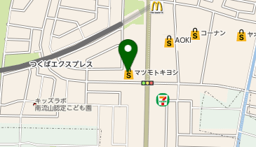 ドラッグストア マツモトキヨシ 流山南店の地図画像