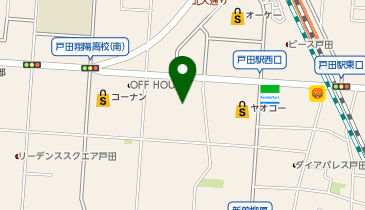 ドラッグストア マツモトキヨシ 戸田駅西口店の地図画像