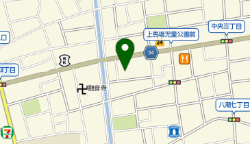 petit madoca 八潮中央店の地図画像