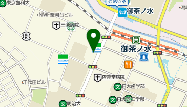 マツモトキヨシ 御茶ノ水駿河台店の地図画像