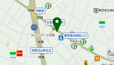 マツモトキヨシ 荻窪店の地図画像