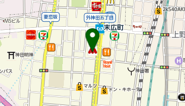 マツモトキヨシ 末広町店の地図画像