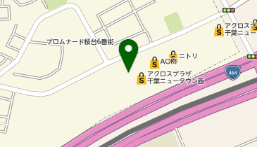 ドラッグストア マツモトキヨシ 千葉ニュータウン店の地図画像