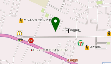 petit madoca 西八千代店の地図画像