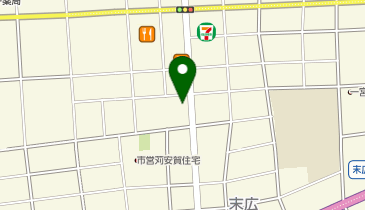 ヘルスバンク 末広店の地図画像