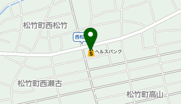 ヘルスバンク 松竹店の地図画像