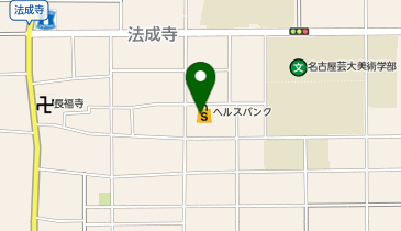 ヘルスバンク 西春店の地図画像