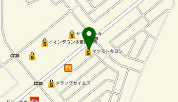 ドラッグストア マツモトキヨシ 木更津請西店の地図画像