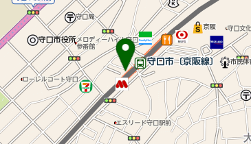 マツモトキヨシ 京阪守口市駅店の地図画像