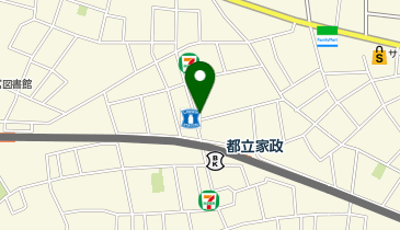 マツモトキヨシ 都立家政店の地図画像