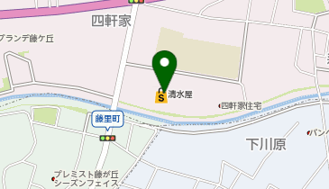 マツモトキヨシ 清水屋藤ケ丘店の地図画像