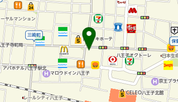 マツモトキヨシ 八王子ユーロード店の地図画像