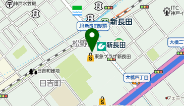 マツモトキヨシ 東急プラザ新長田店の地図画像