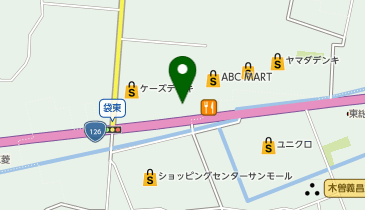 ドラッグストア マツモトキヨシ 千葉旭店の地図画像
