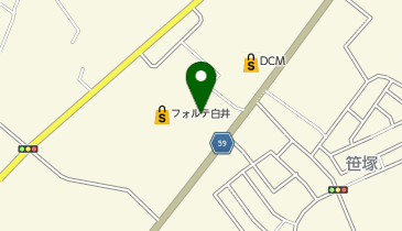 ドラッグストア マツモトキヨシ フォルテ白井店の地図画像