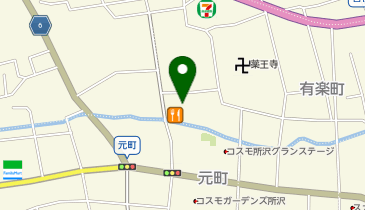 ドラッグストア マツモトキヨシ 所沢有楽町店の地図画像