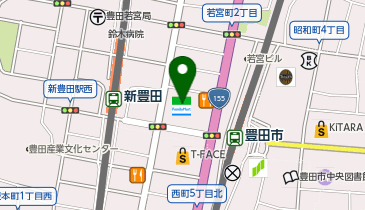 マツモトキヨシ 豊田T-FACE店の地図画像