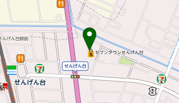 ドラッグストア マツモトキヨシ セブンタウンせんげん台店の地図画像