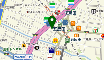 マツモトキヨシ 五反田西口駅前店の地図画像