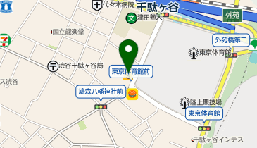 マツモトキヨシ 千駄ケ谷店の地図画像