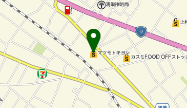 ドラッグストア マツモトキヨシ 鴻巣神明店の地図画像