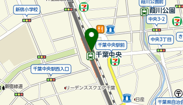 マツモトキヨシ 千葉中央ミーオ1店の地図画像