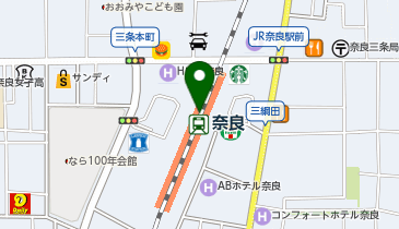 マツモトキヨシ ビエラ奈良店の地図画像