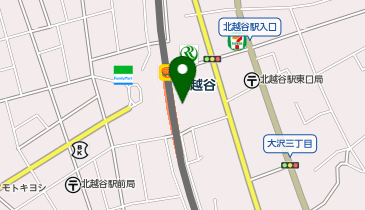 ドラッグストアマツモトキヨシ 北越谷駅前店の地図画像