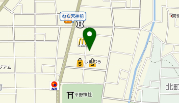 ドラッグストアマツモトキヨシ 京都衣笠店の地図画像