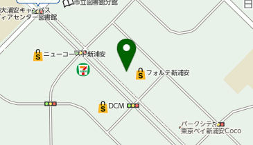 ドラッグストアマツモトキヨシ フォルテ新浦安店の地図画像