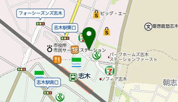 マツモトキヨシ 志木東口店の地図画像