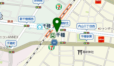 マツモトキヨシ JR千種駅店の地図画像