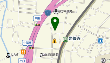 マツモトキヨシ ひらら光善寺店の地図画像