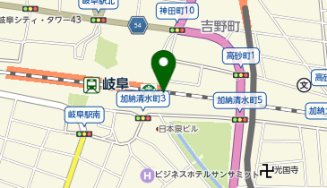 マツモトキヨシ アスティ岐阜店の地図画像