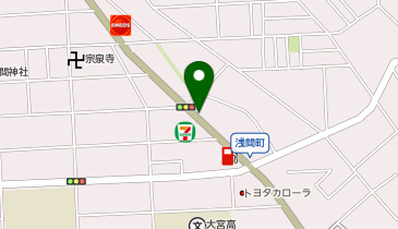 ドラッグストアマツモトキヨシ 大宮浅間町店の地図画像