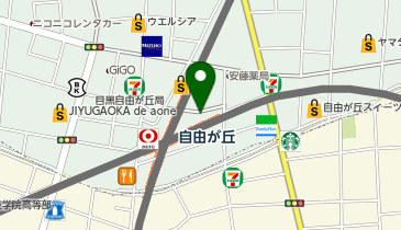 マツモトキヨシ 自由が丘北口駅前店の地図画像