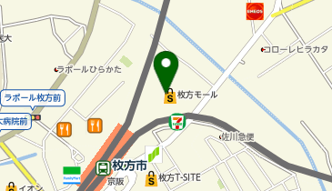 マツモトキヨシ 枚方モール店の地図画像